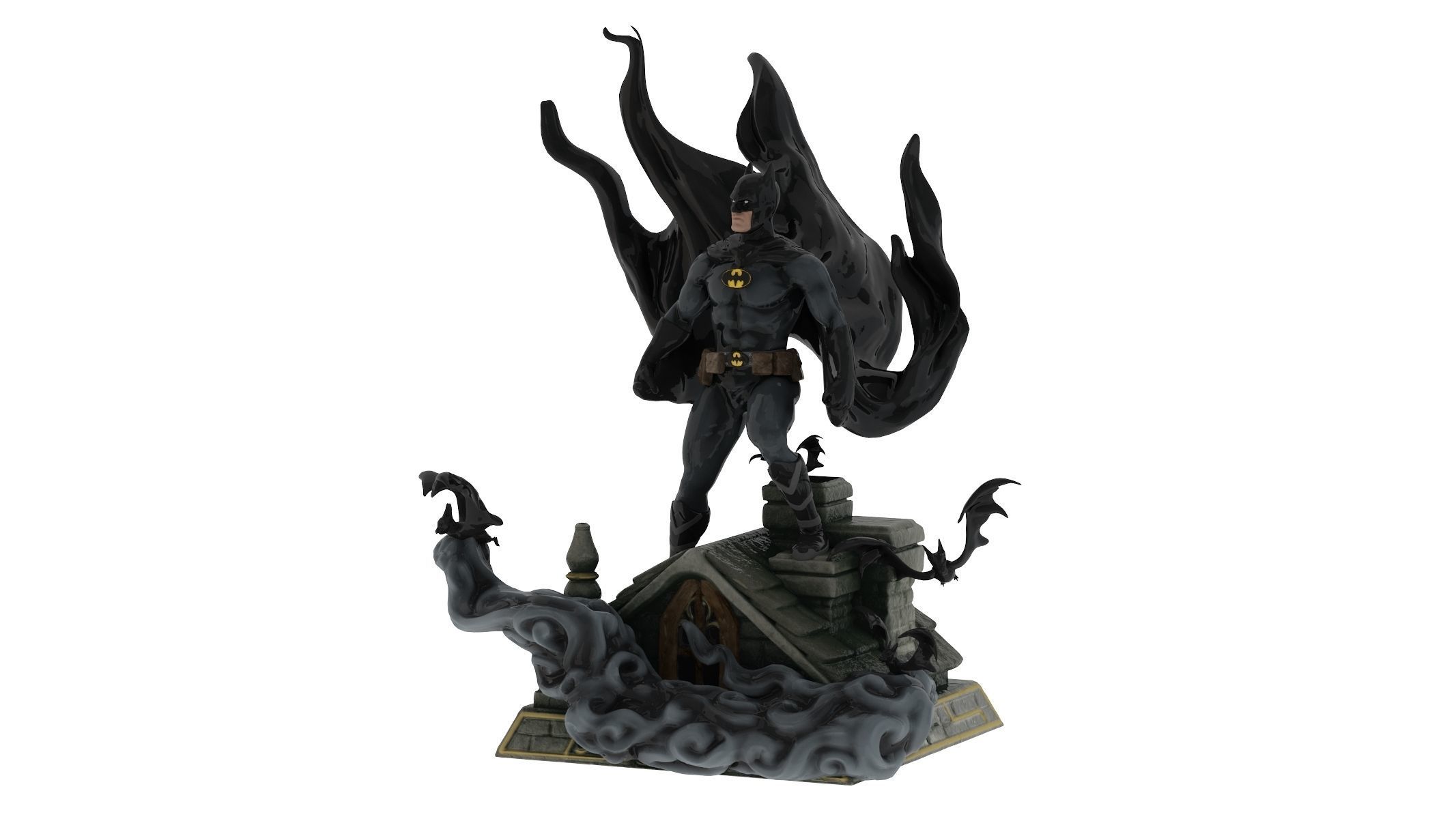 Batman - 3D Printable 3D model_5