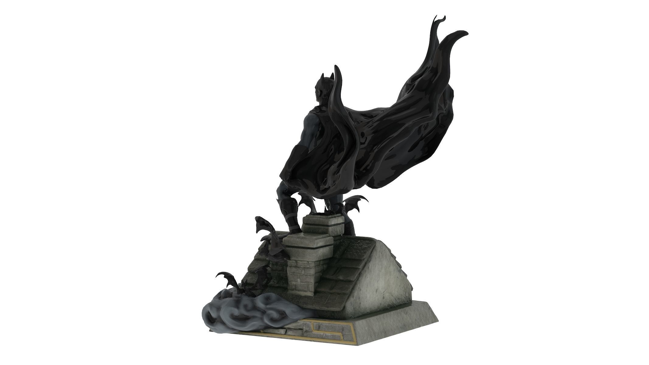 Batman - 3D Printable 3D model_4