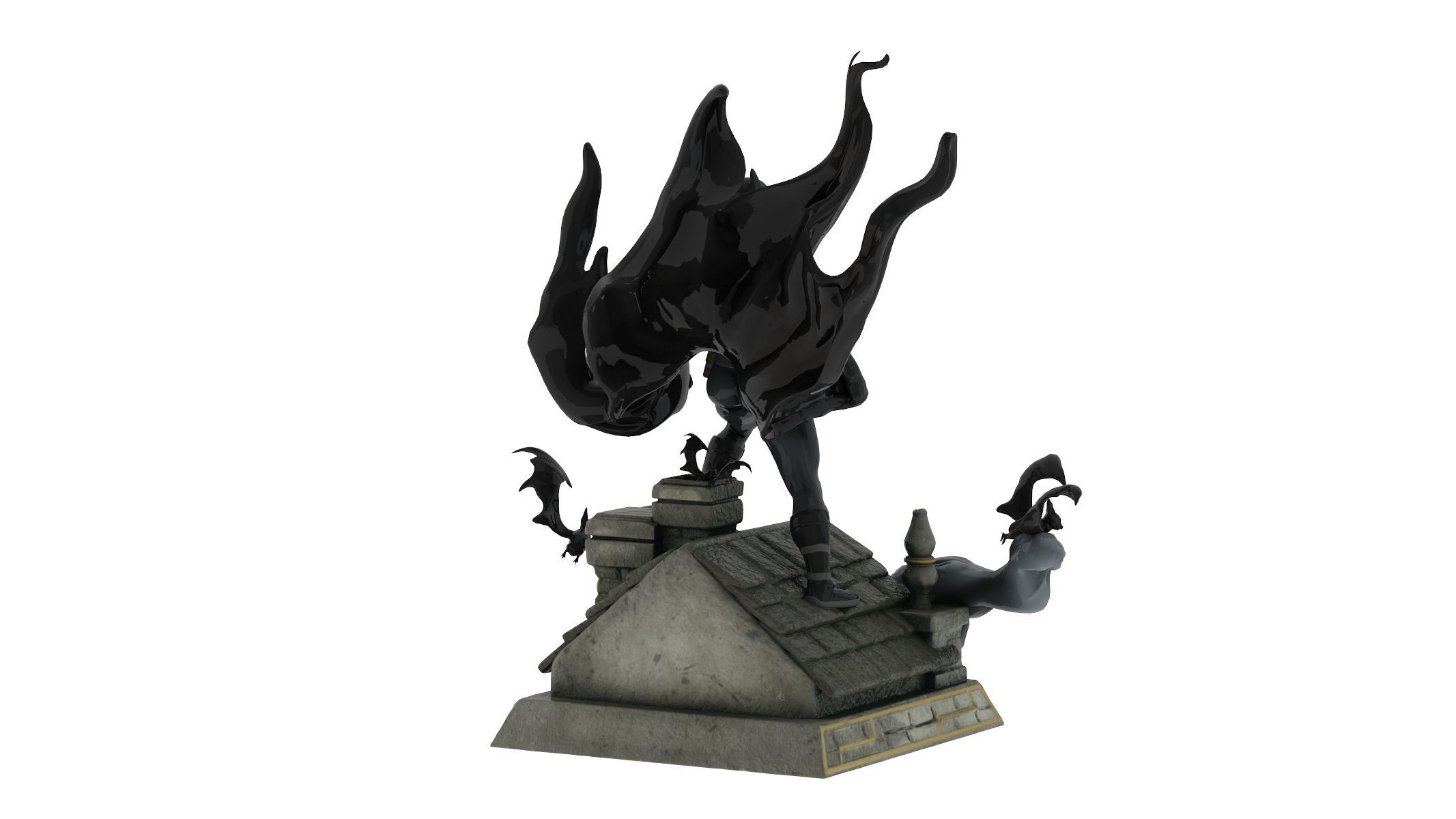 Batman - 3D Printable 3D model_3