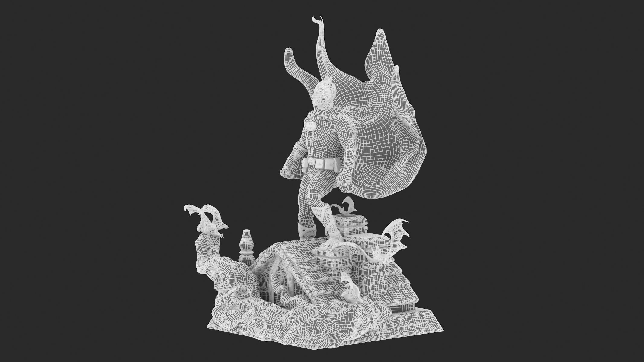 Batman - 3D Printable 3D model_15