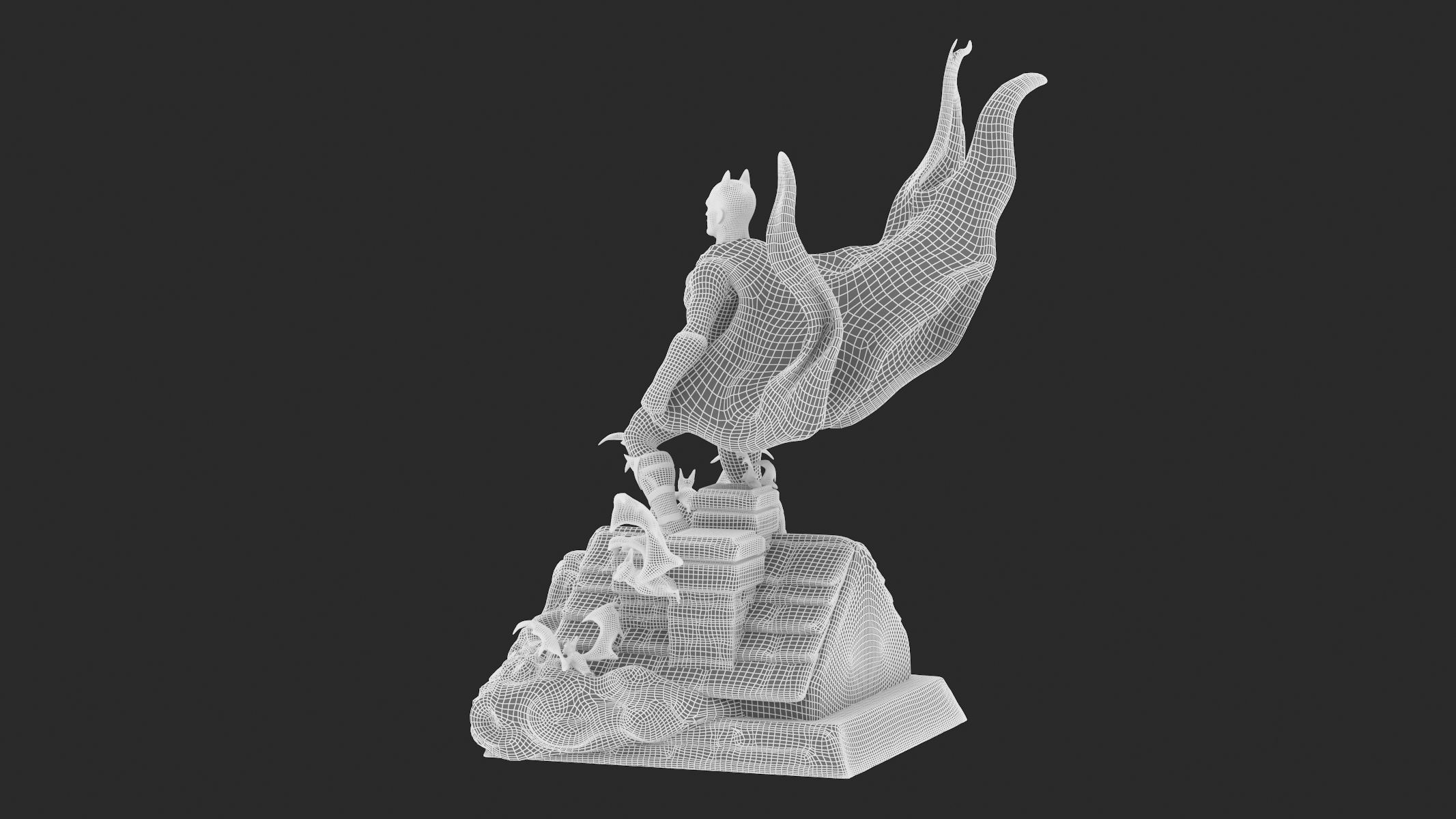 Batman - 3D Printable 3D model_14