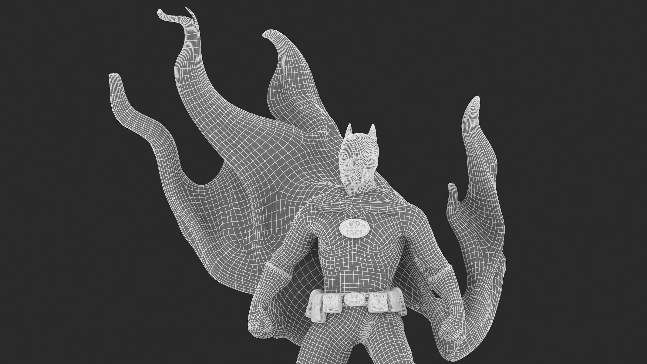 Batman - 3D Printable 3D model_16