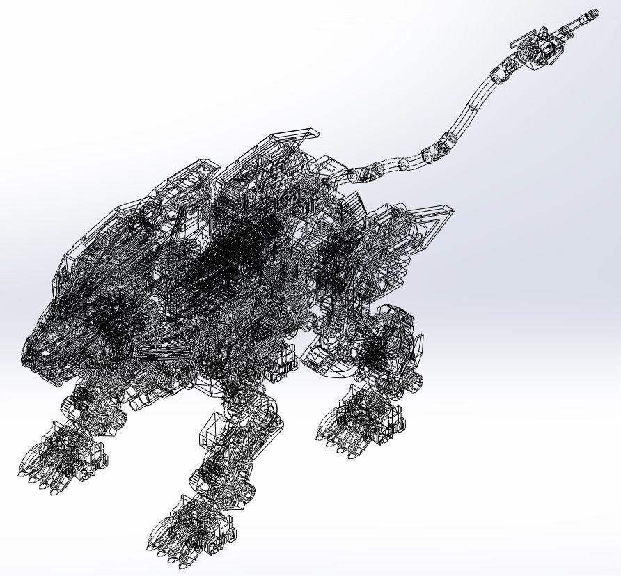 Liger Zero 3D model_7