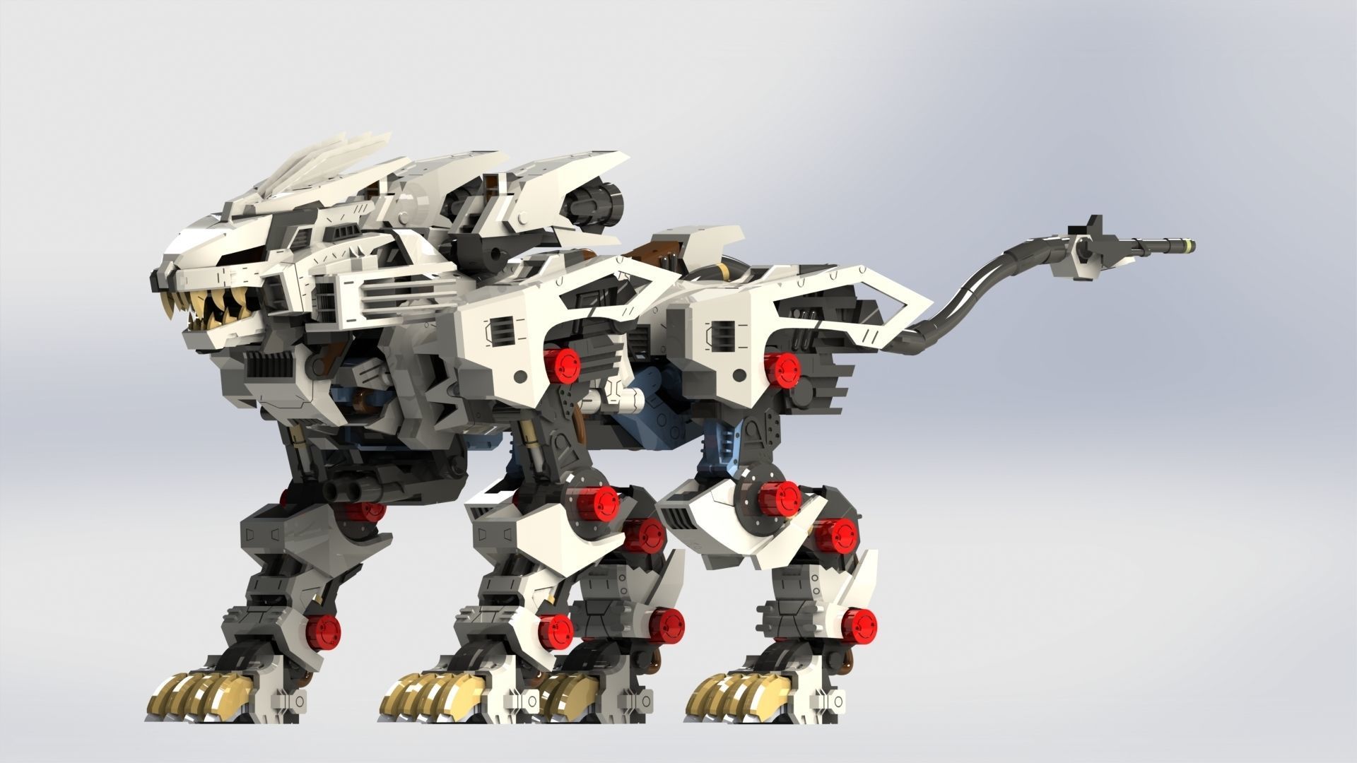 Liger Zero 3D model_4