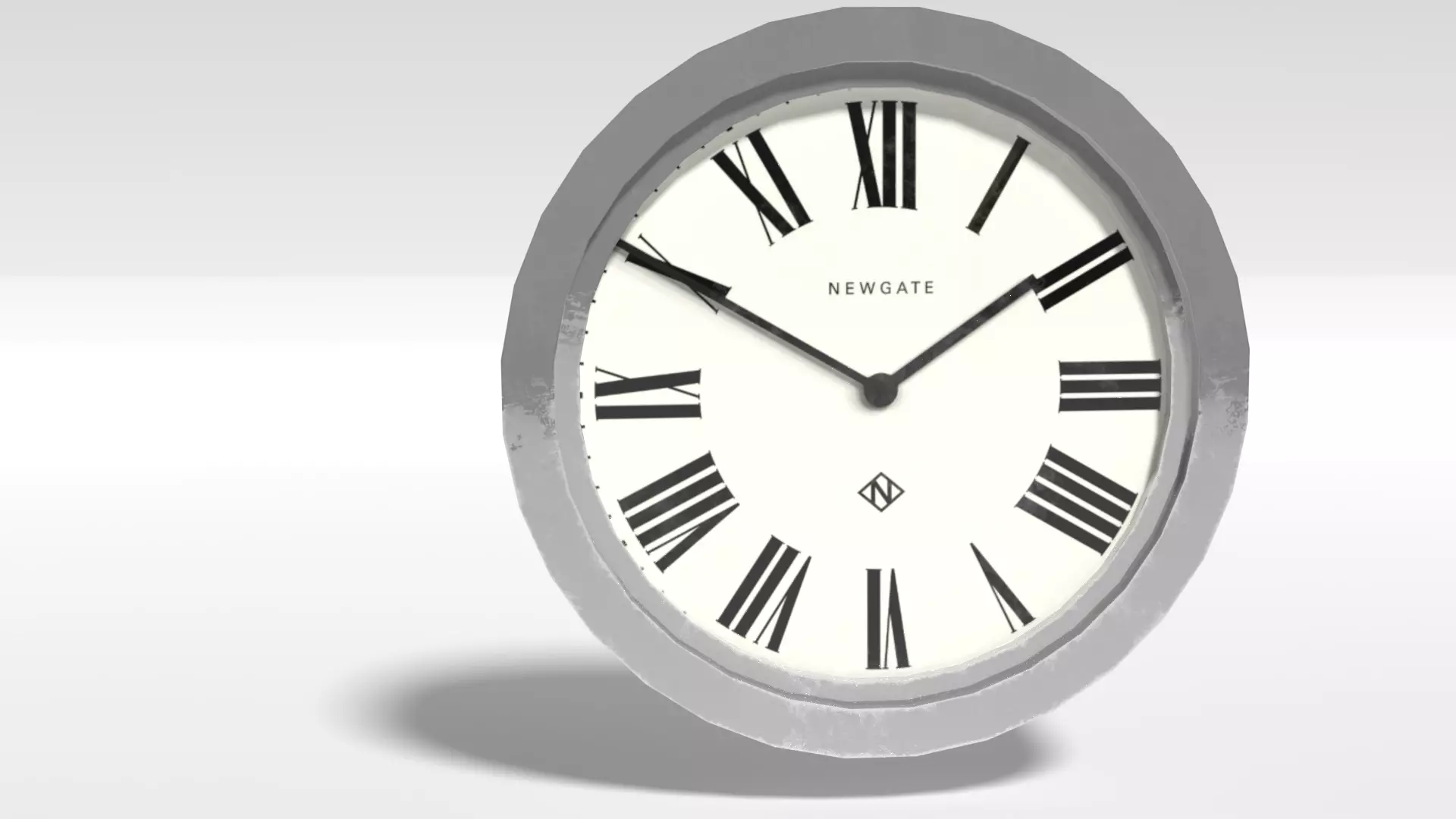 Roman Clock Free 3D model