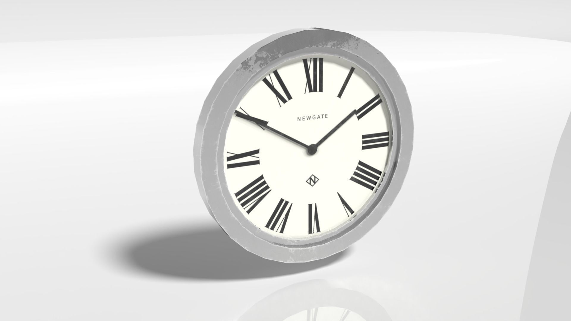 Roman Clock free 3D model | CGTrader