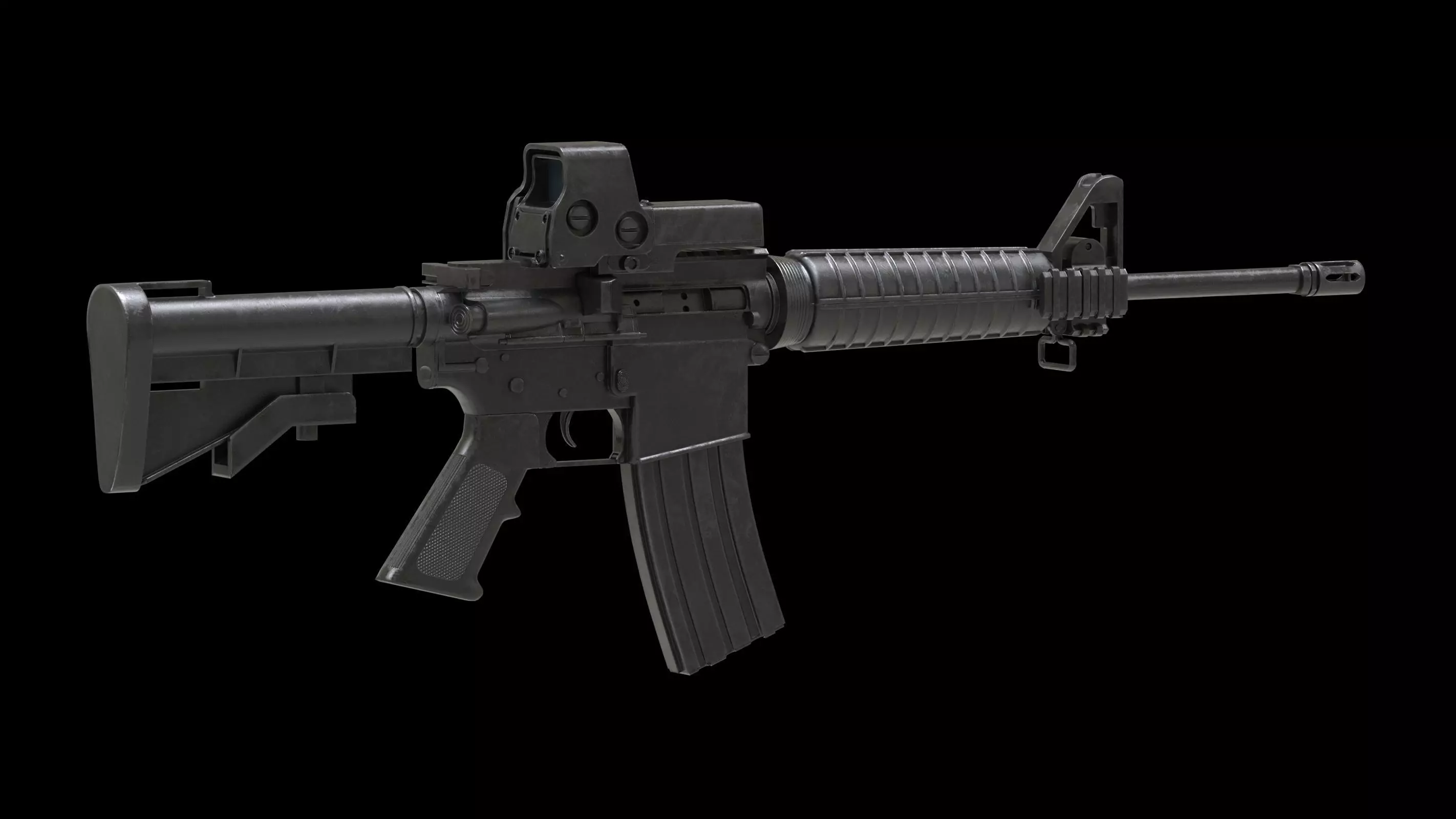 Colt Canada C8A1 Low-poly 3D model_0