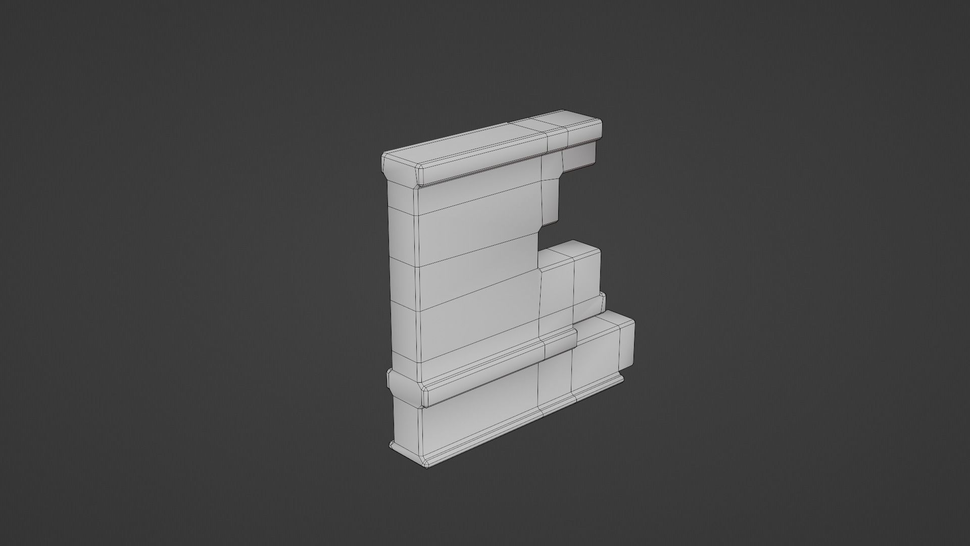 Graveyard pack vol 01 Low-poly 3D model_47