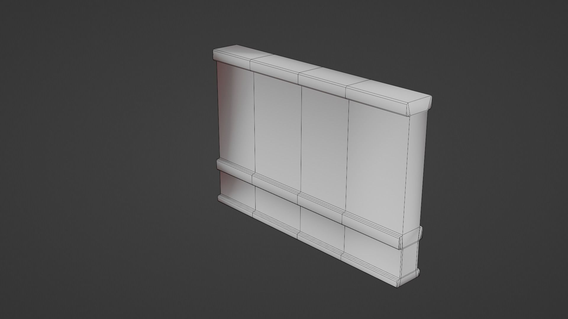 Graveyard pack vol 01 Low-poly 3D model_65