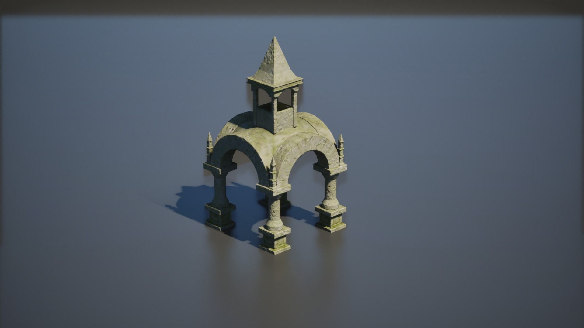 Graveyard pack vol 01 Low-poly 3D model_4