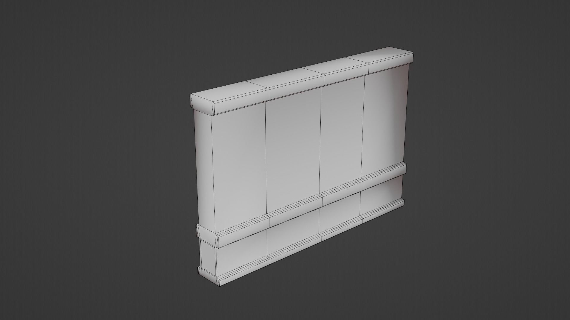 Graveyard pack vol 01 Low-poly 3D model_74