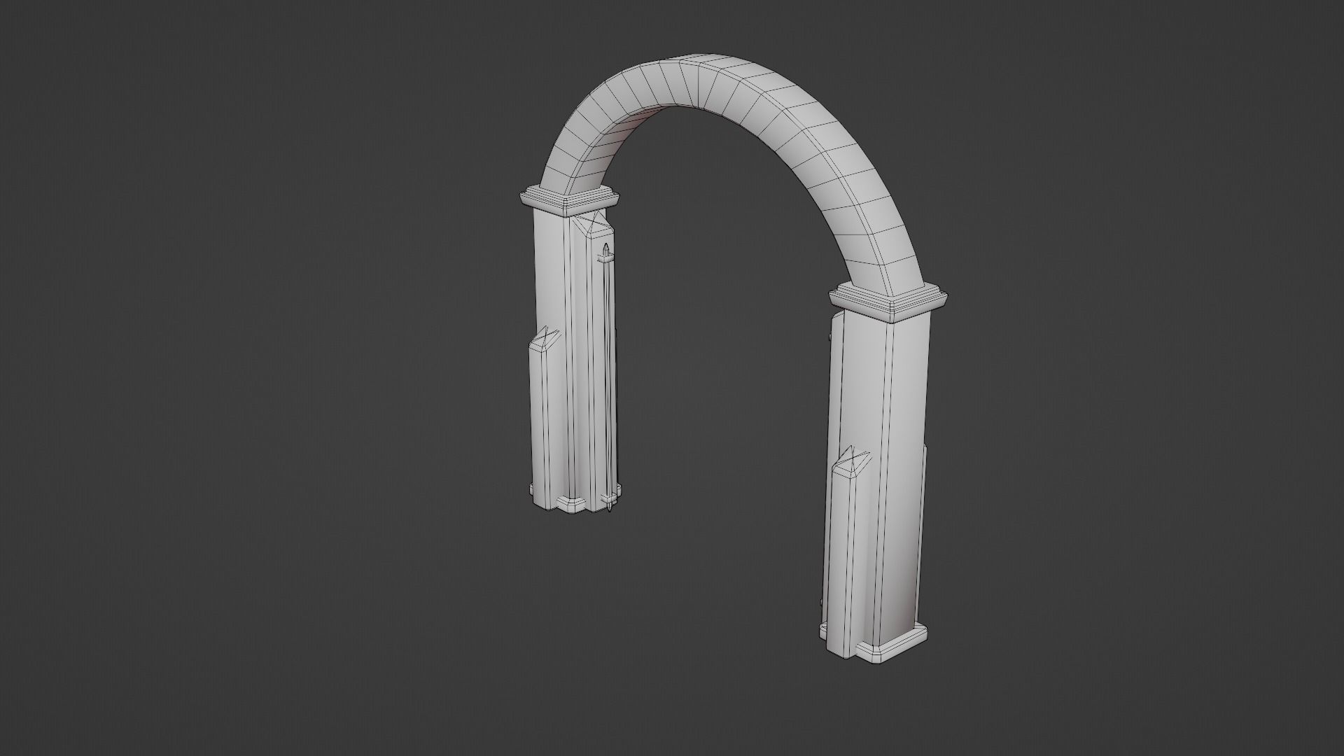 Graveyard pack vol 01 Low-poly 3D model_61