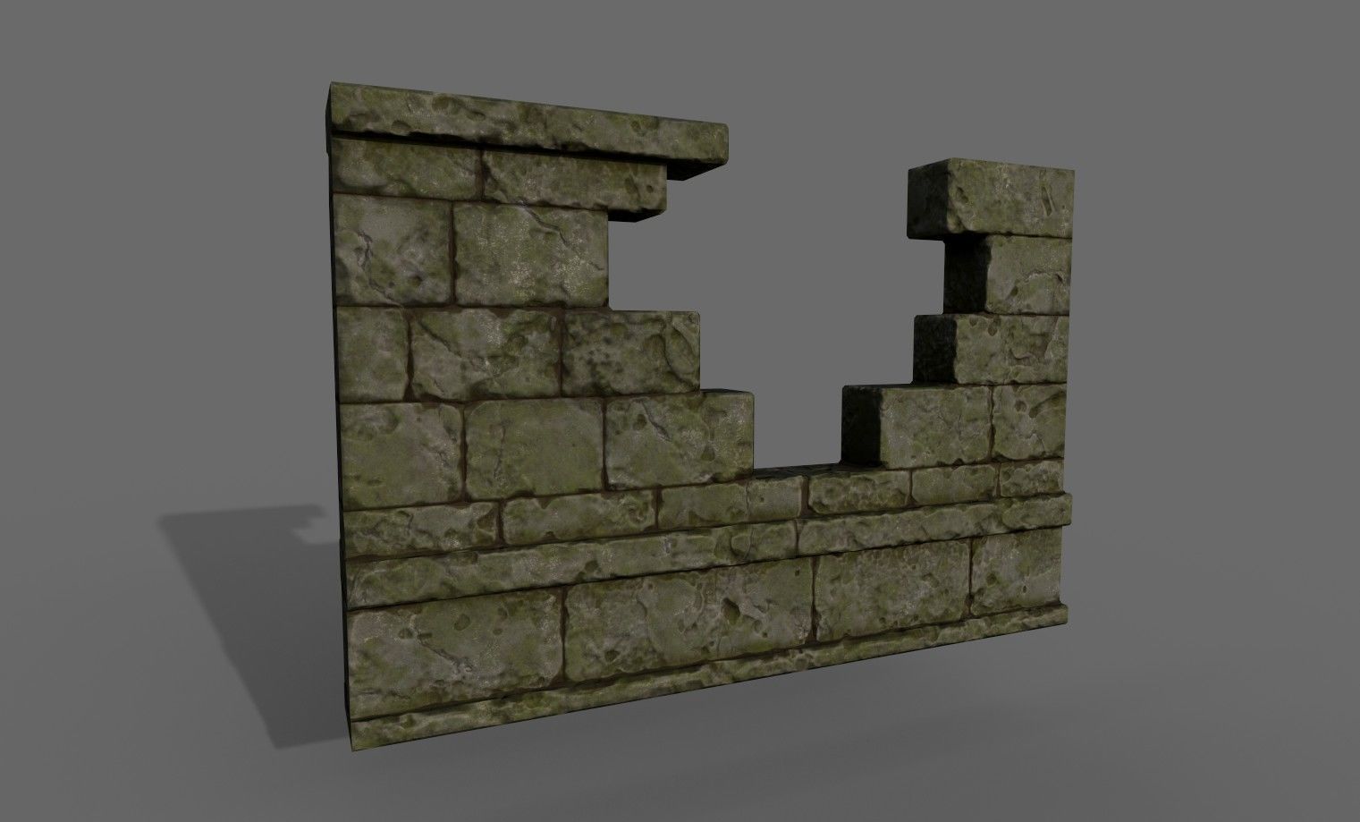 Graveyard pack vol 01 Low-poly 3D model_33