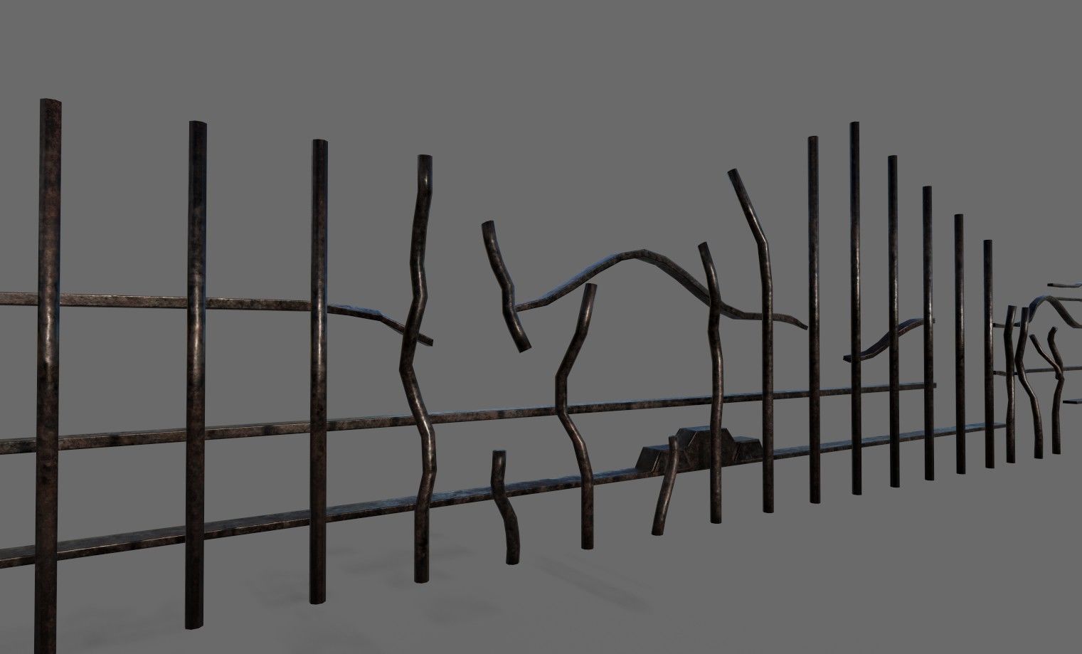 Graveyard pack vol 01 Low-poly 3D model_25