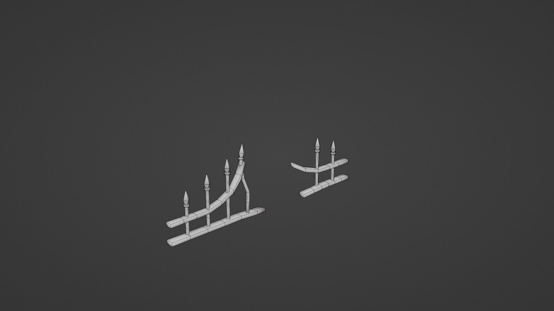 Graveyard pack vol 01 Low-poly 3D model_48