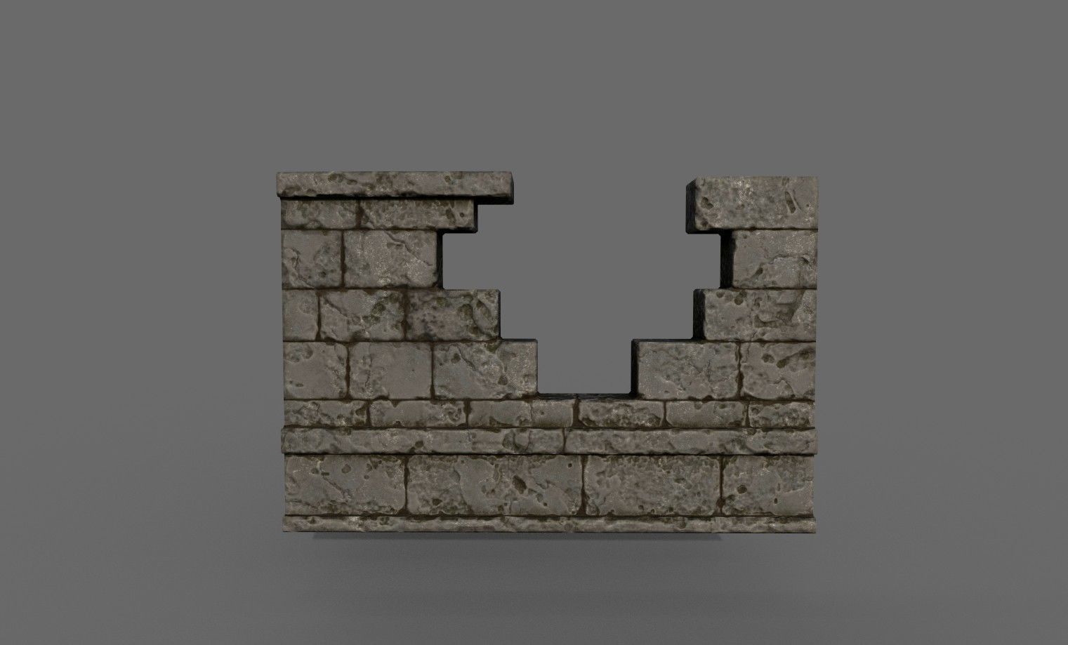 Graveyard pack vol 01 Low-poly 3D model_35