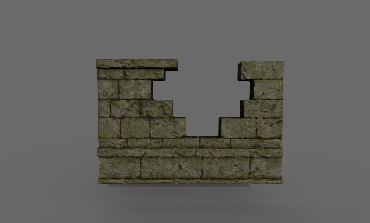 Graveyard pack vol 01 Low-poly 3D model_34