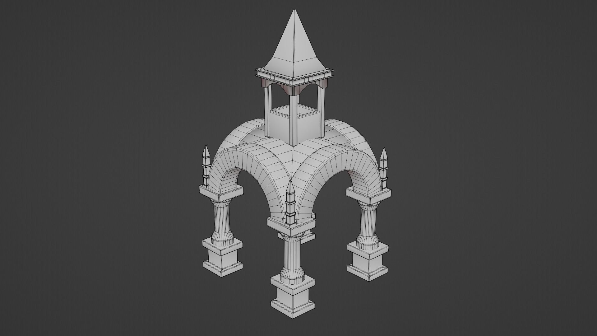 Graveyard pack vol 01 Low-poly 3D model_68