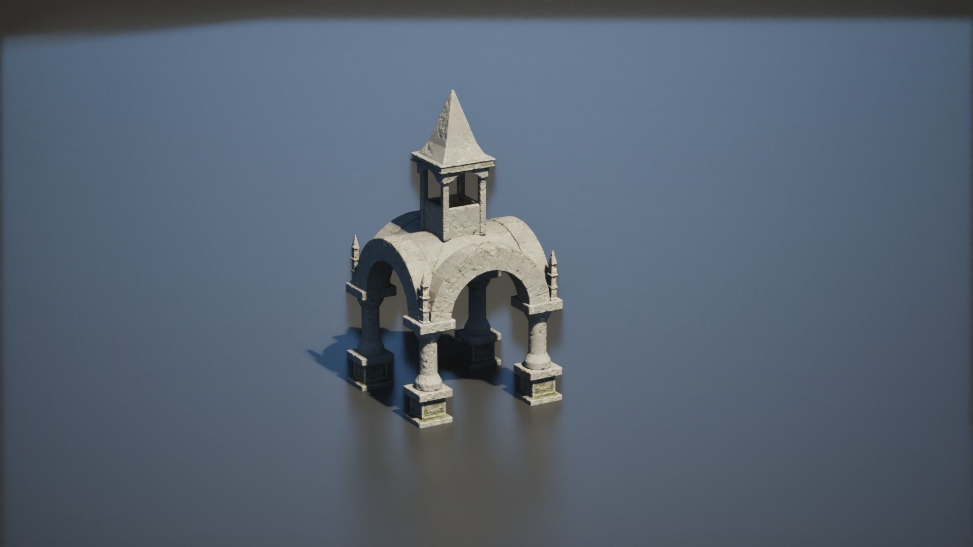 Graveyard pack vol 01 Low-poly 3D model_3