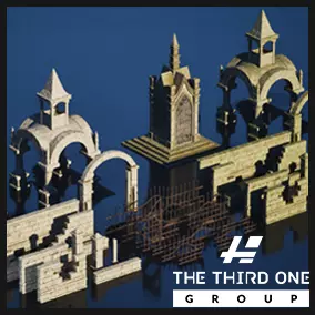 Graveyard pack vol 01 Low-poly 3D model_0