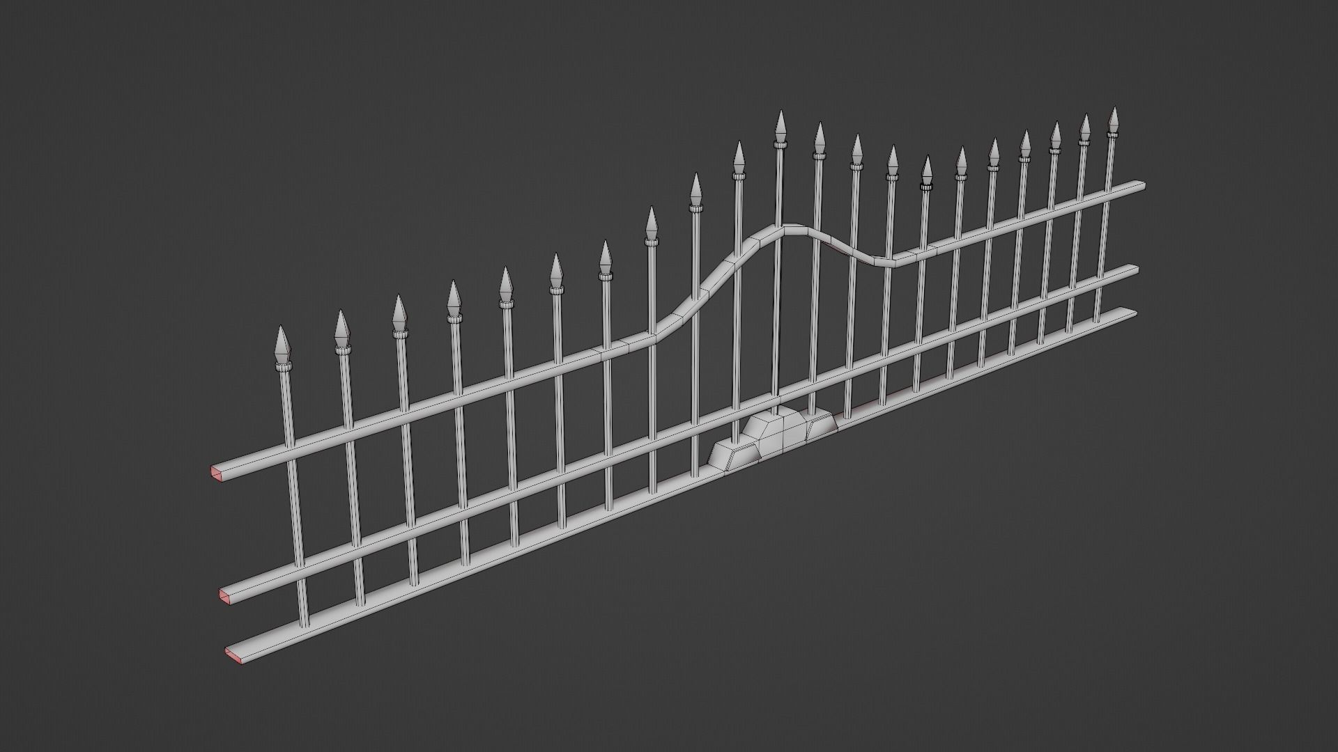 Graveyard pack vol 01 Low-poly 3D model_62