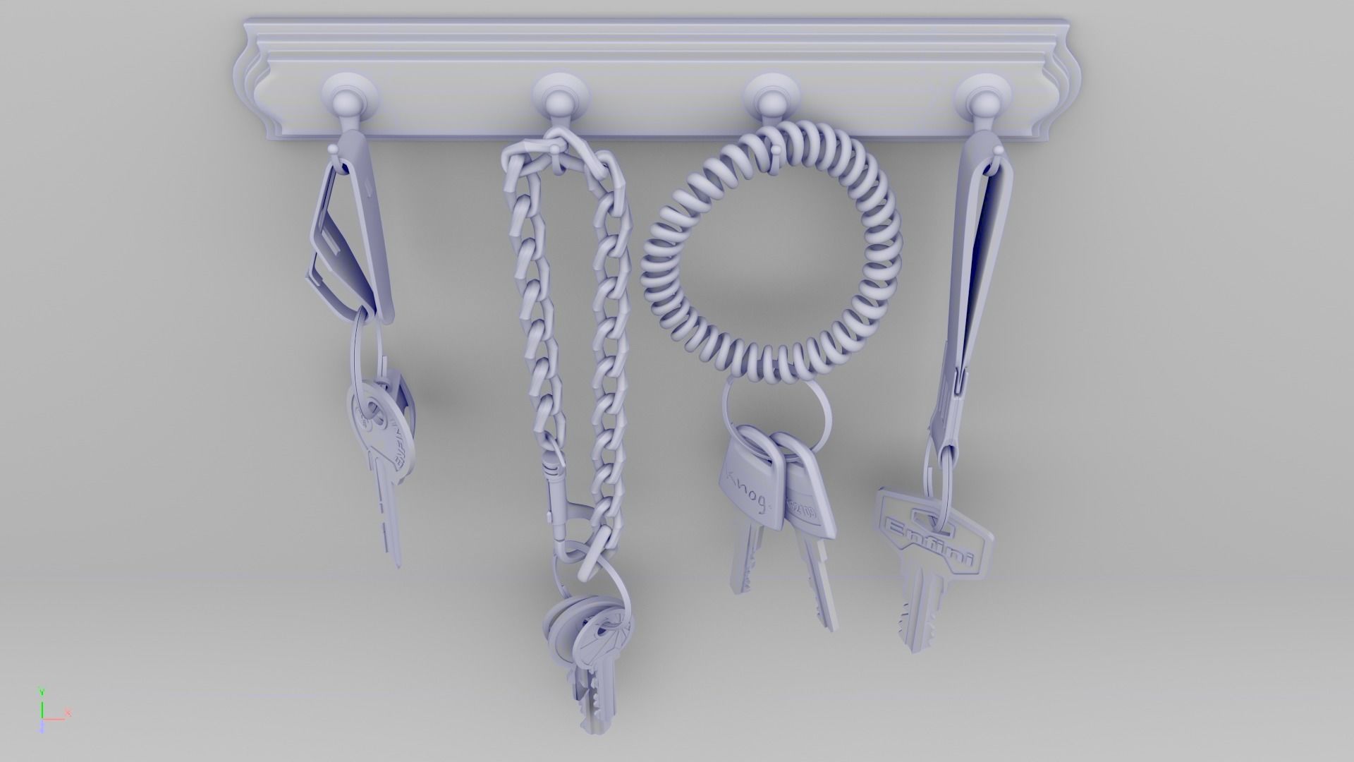 Free KeyChain Free 3D model_2