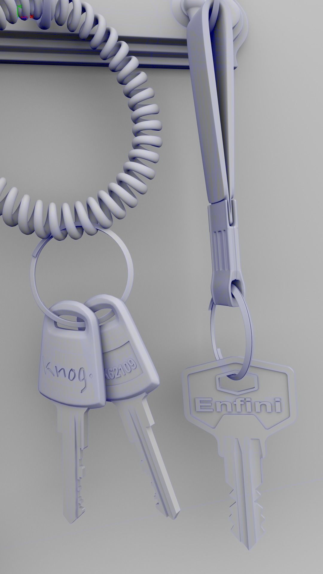 Free KeyChain Free 3D model_4