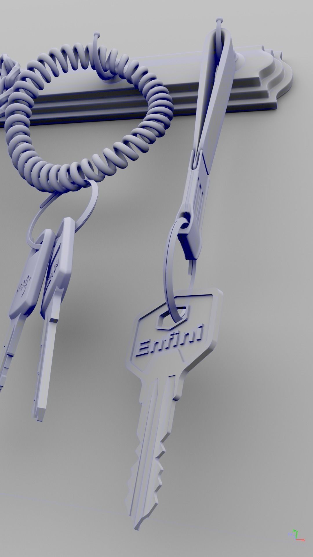 Free KeyChain Free 3D model_10