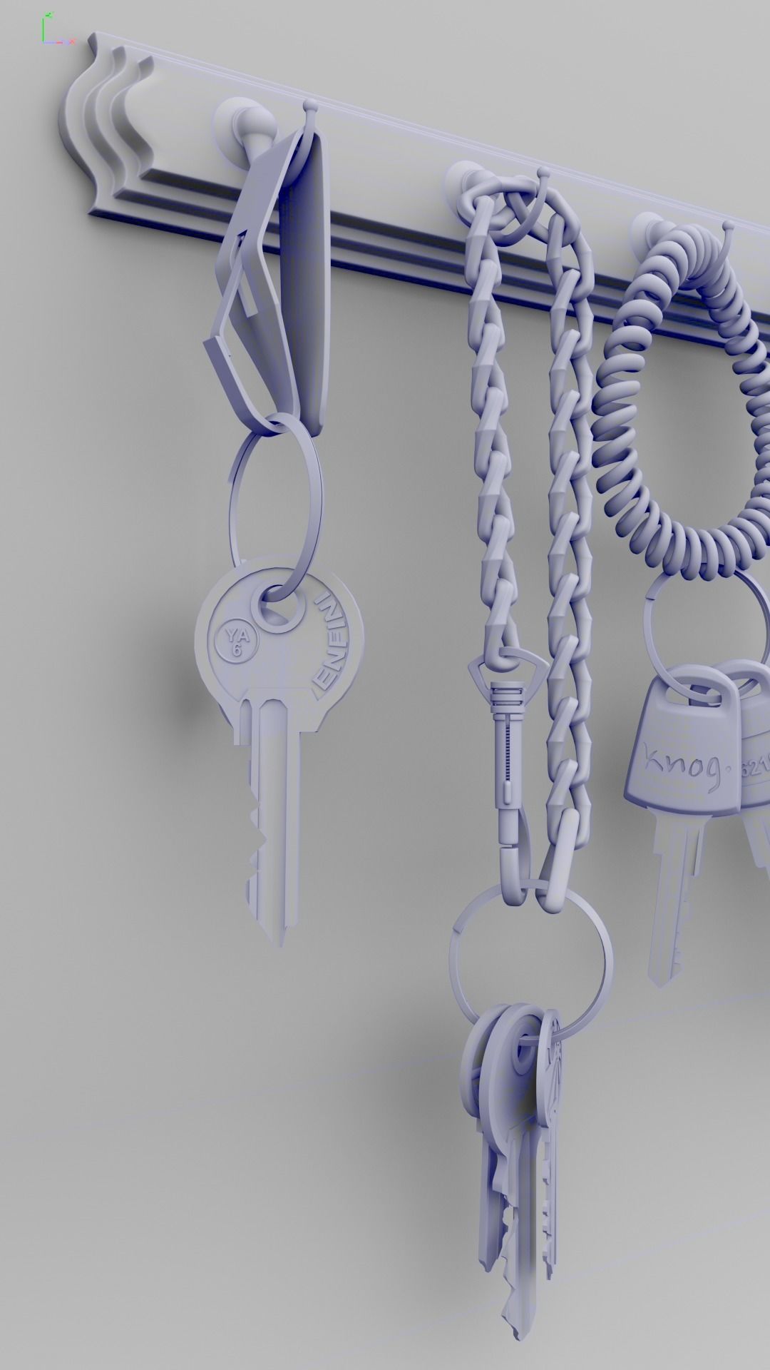Free KeyChain Free 3D model_5