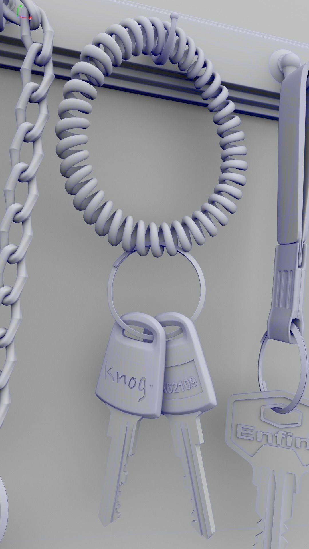 Free KeyChain Free 3D model_8