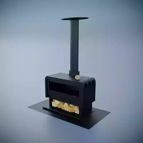 Fireplace wood burning stove