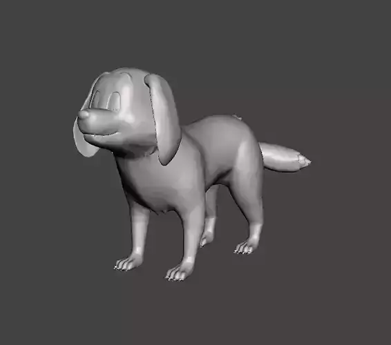 Buu Dog 3D Model