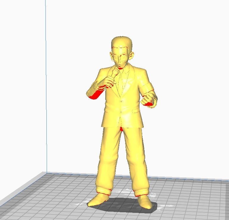 Cell Games Announcer 3D Model 3D print model_1