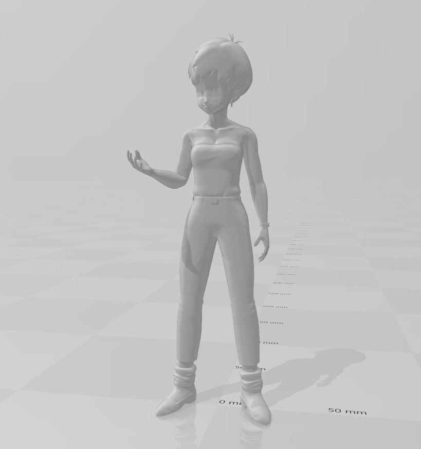 Erasa 3D Model woman 3D print model_2