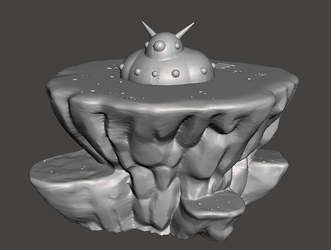 Grand Elder Guru House 3D Model 3D print model