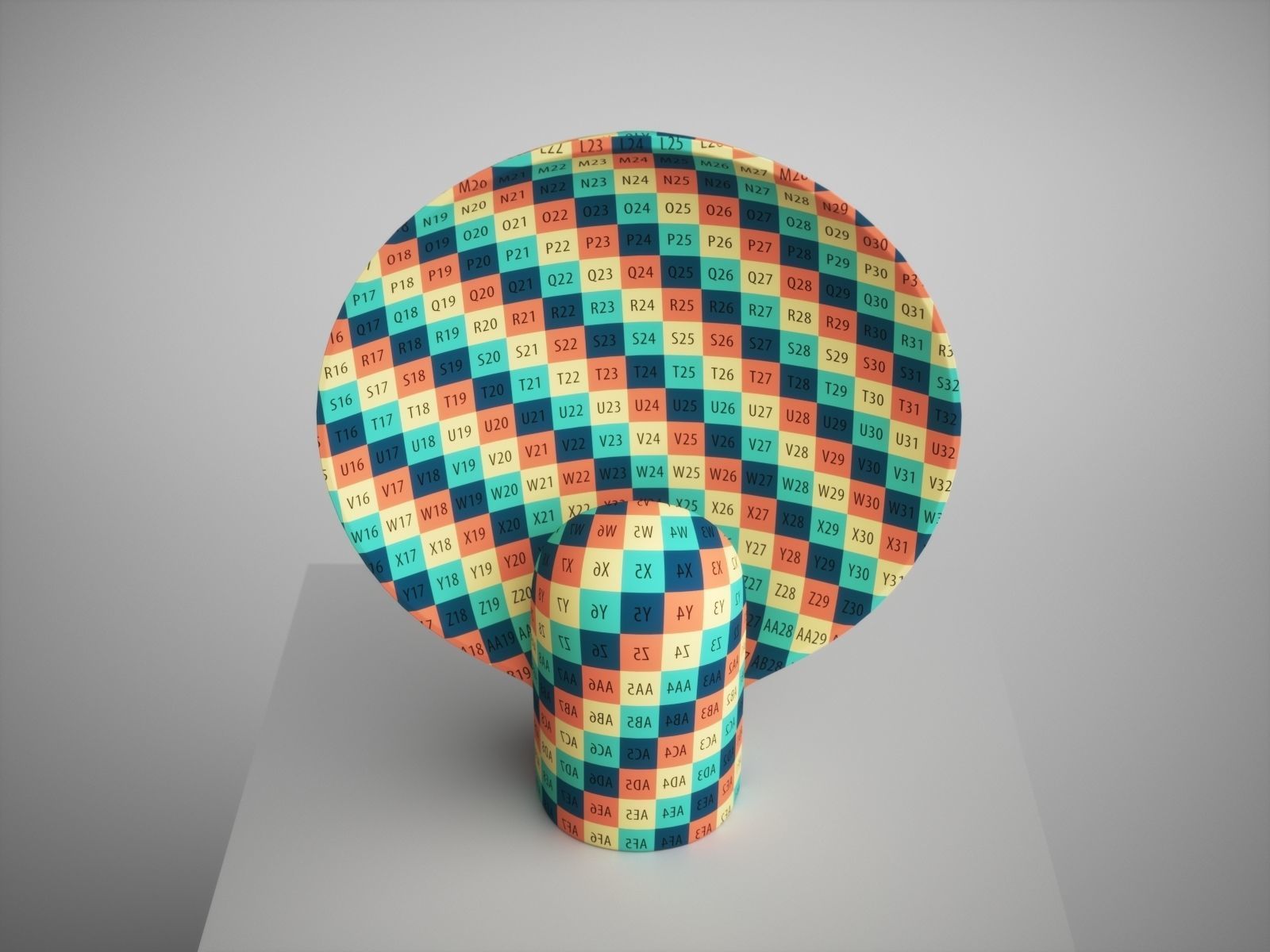 Sculpted Duoro Marble Lamp by Henry Wilson 3D model_26