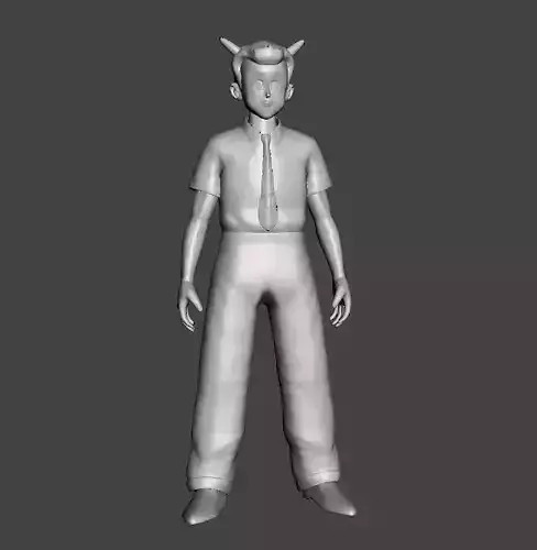 Orge Dragon Ball 3D Model