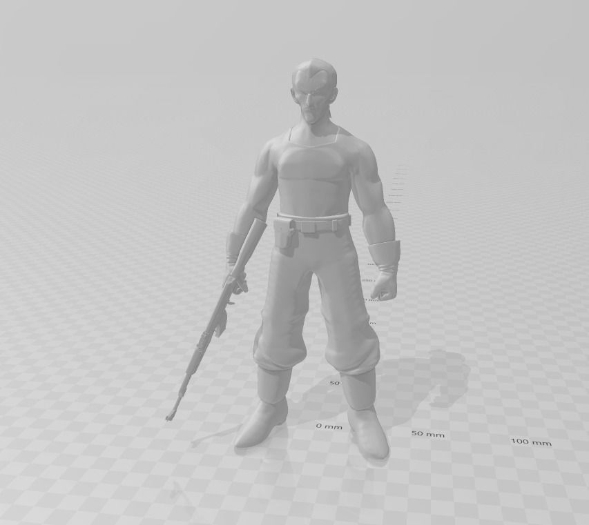 Van Zant 3D Model 3D print model_2