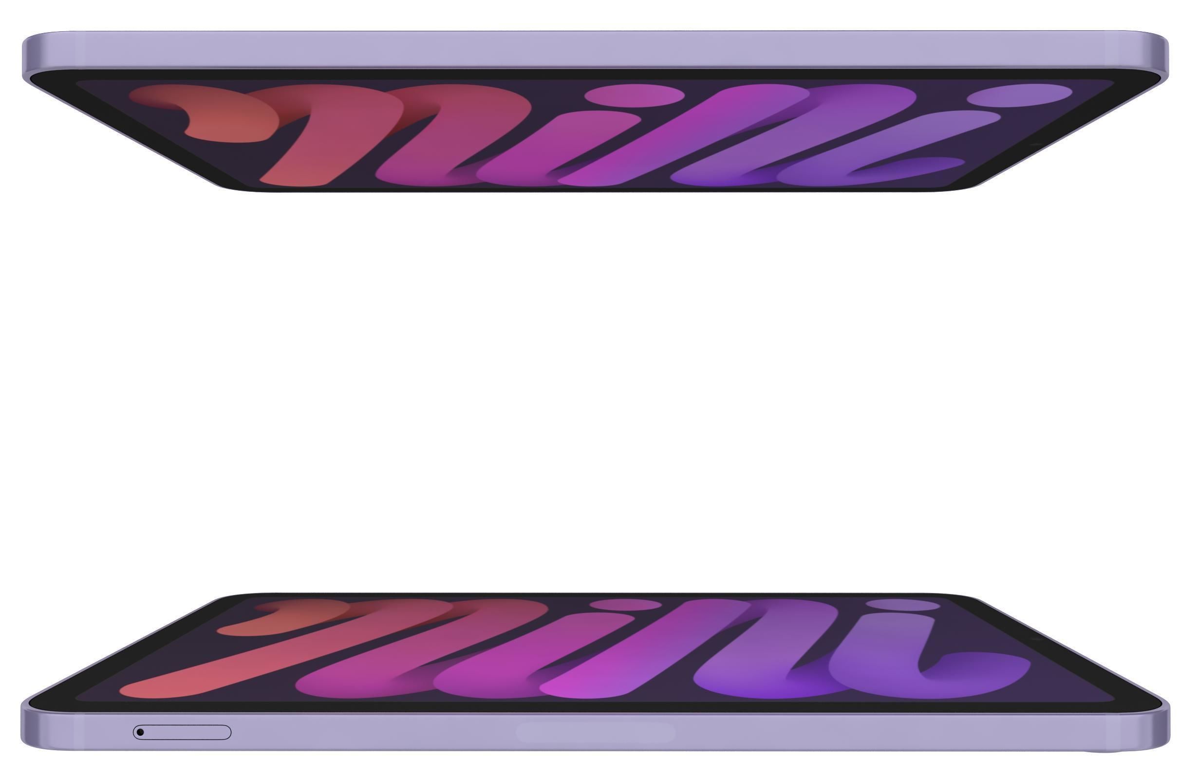 Apple iPad 10 2 2021 9th Gen Purple 3D model_8