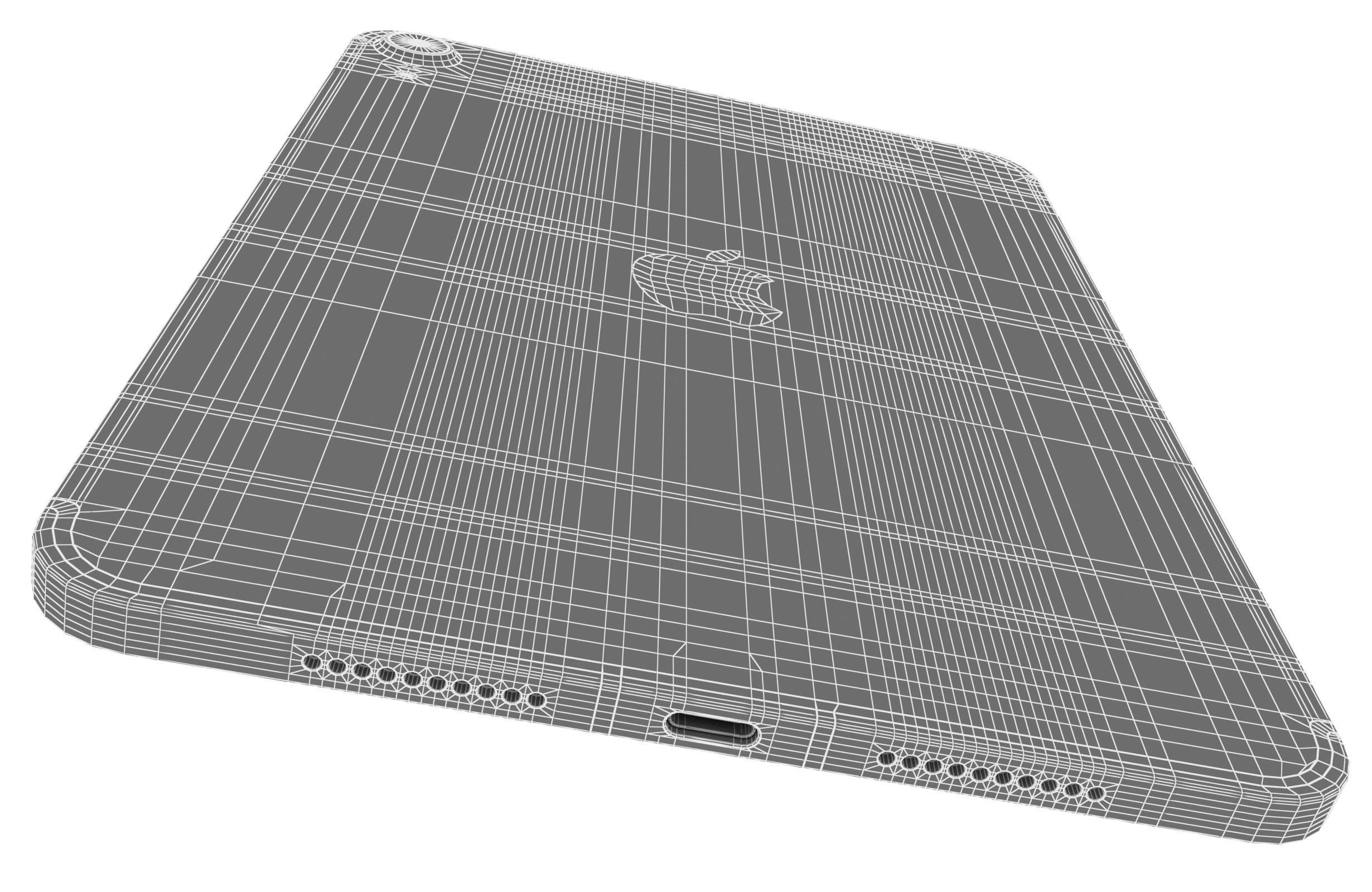 Apple iPad 10 2 2021 9th Gen Purple 3D model_21