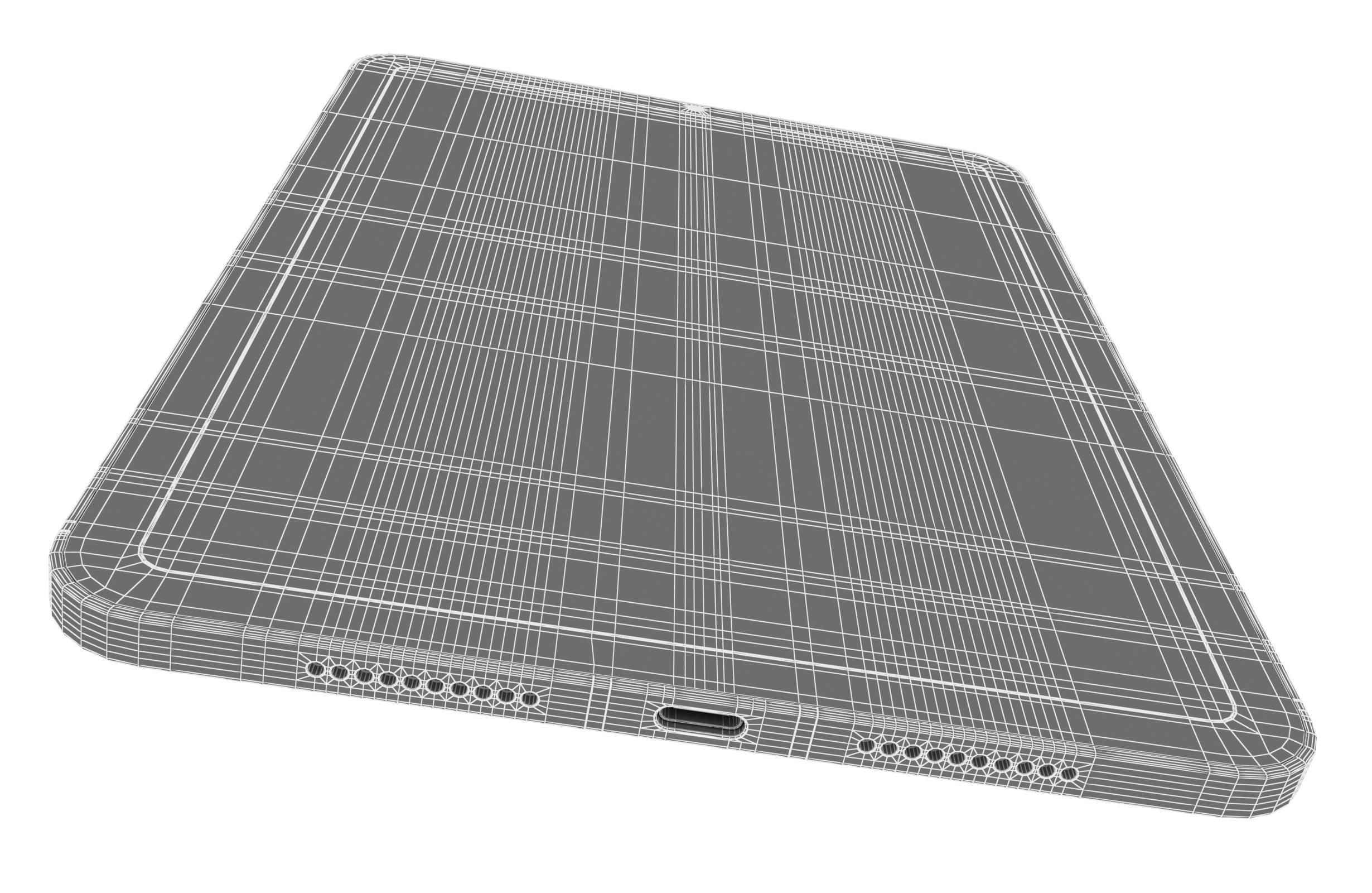 Apple iPad 10 2 2021 9th Gen Purple 3D model_19