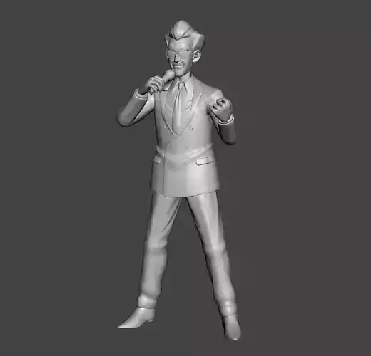 World Tournament Announcer 3D Model 3D print model