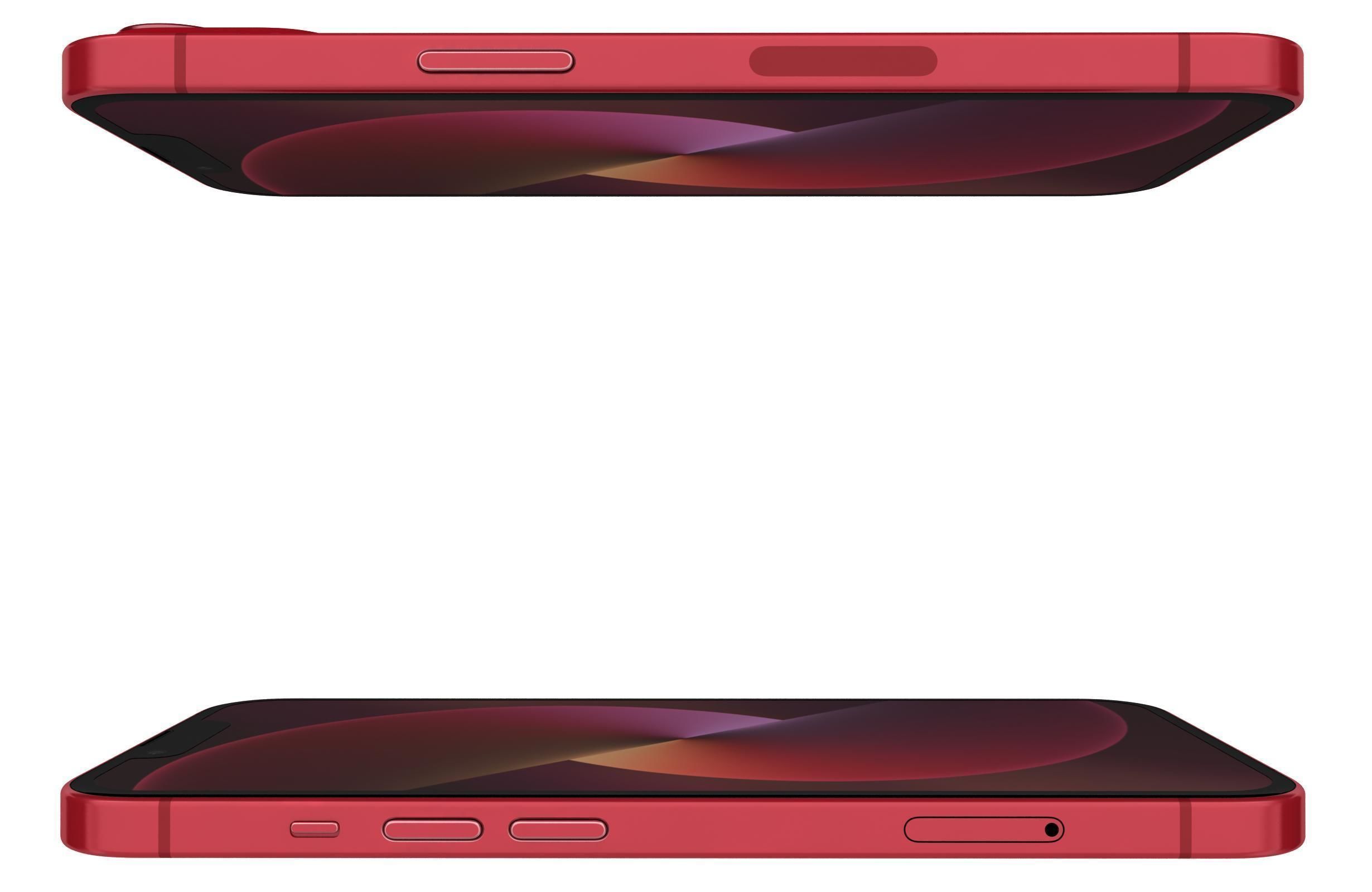 Apple iPhone 13 Mini Red 3D model_9
