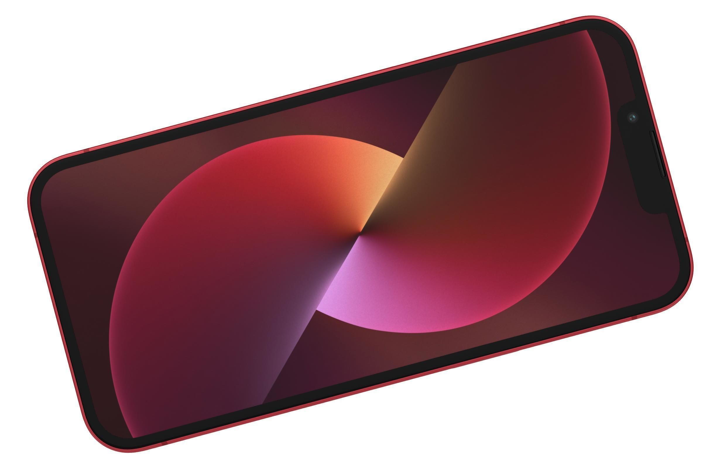 Apple iPhone 13 Mini Red 3D model_10