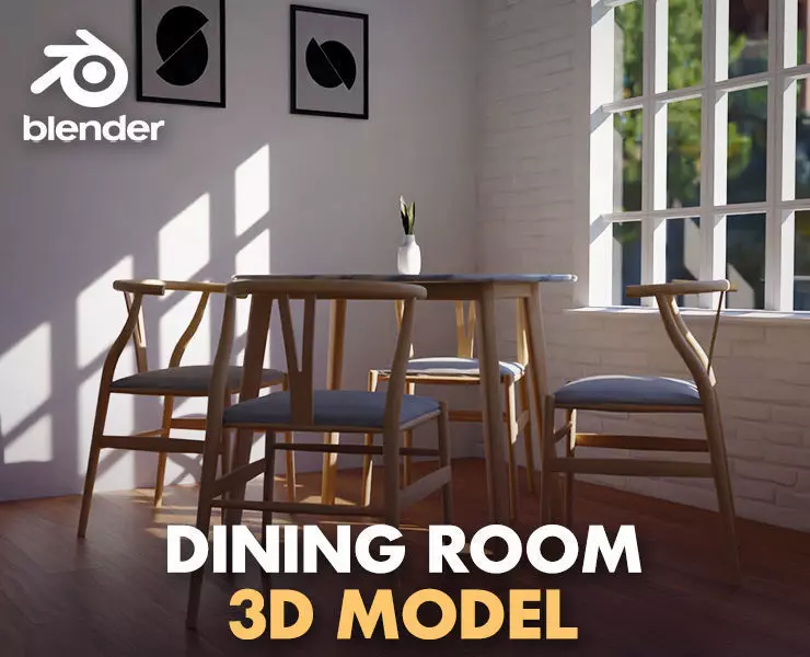 dining room 3D model_0