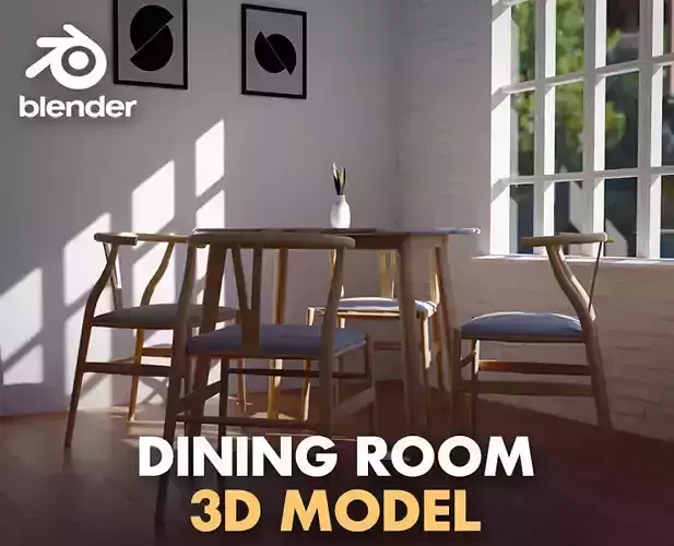 dining room 3D model