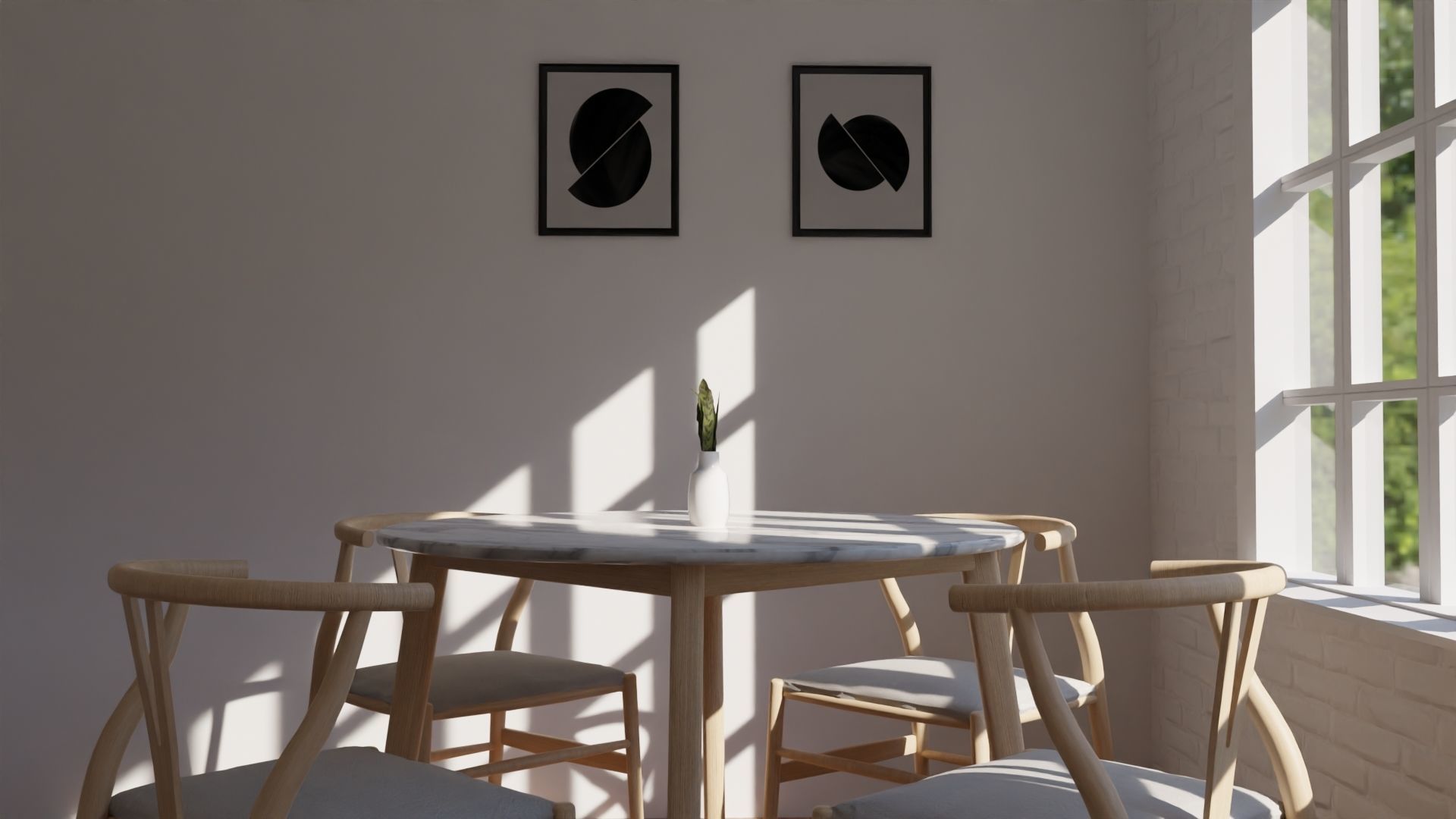 dining room 3D model_2