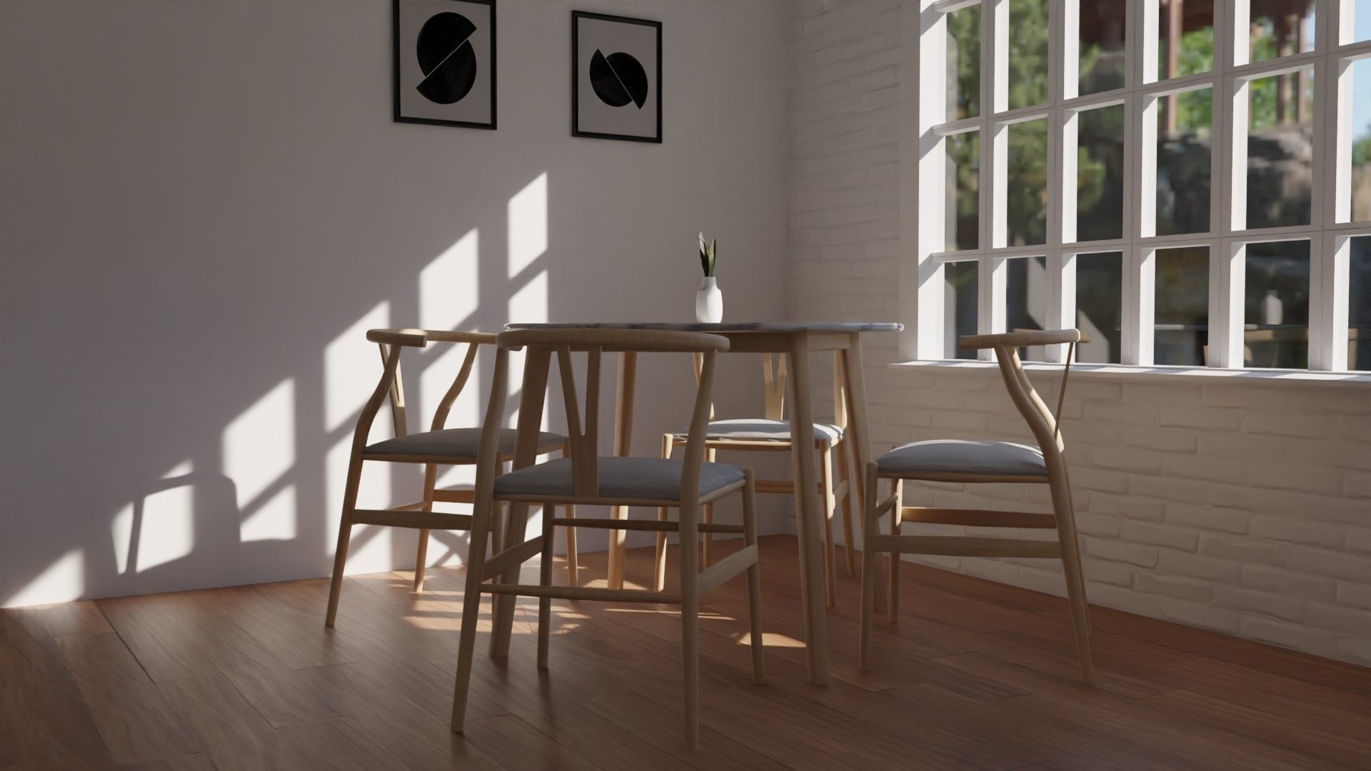 dining room 3D model_1