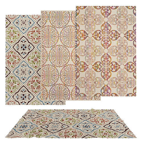 Rugs No 371 Low-poly 3D model