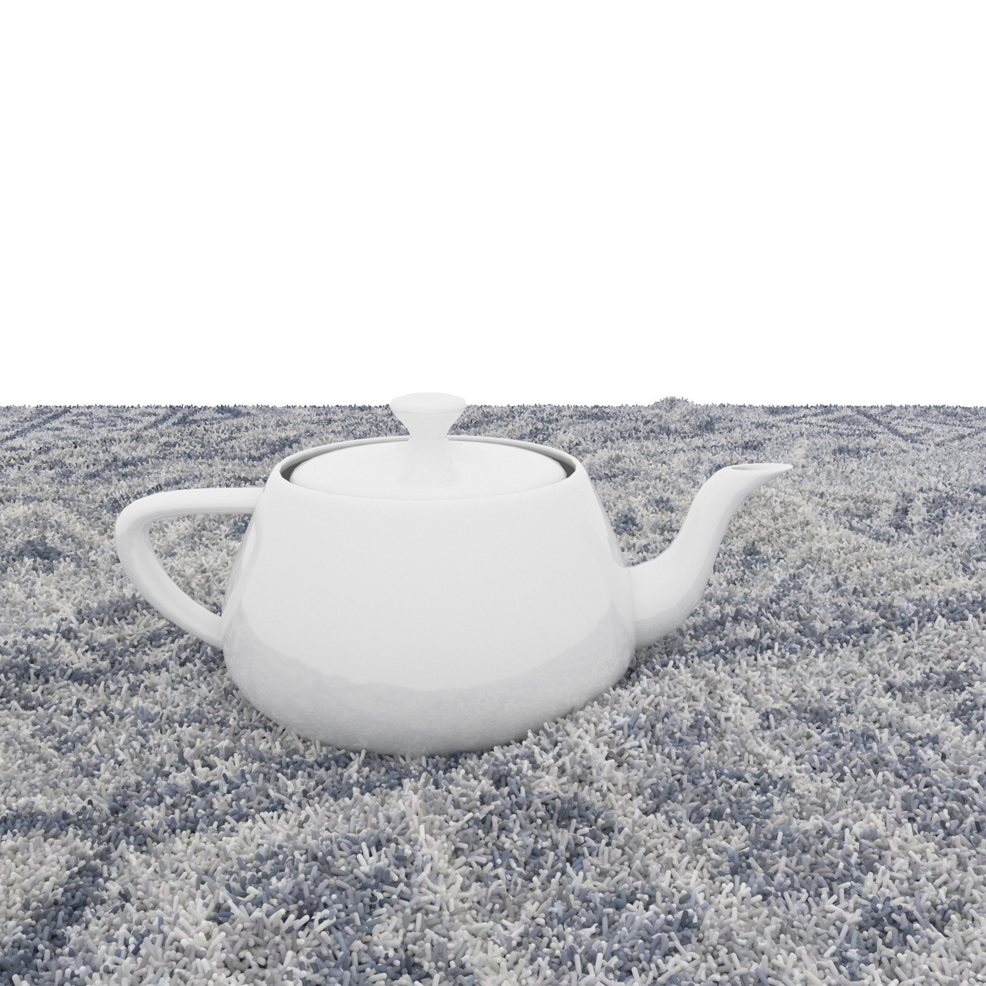 Rugs No 372 Low-poly 3D model_7